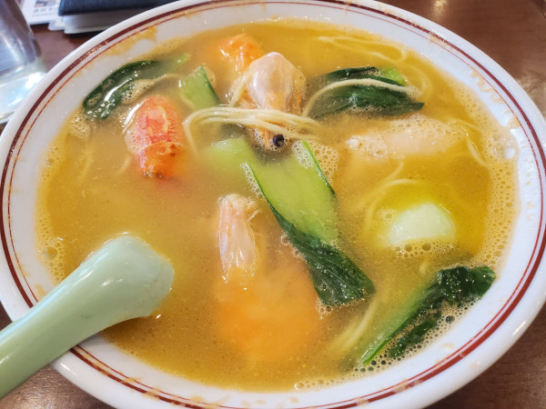 「海南金汤海鮮面」@海南之家の写真