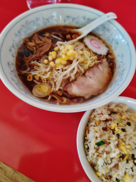 「ラーメン半チャン(醤油)(1,150円)」@メルシーの写真