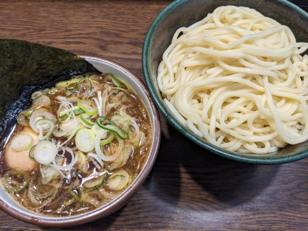 「つけそば（並）＋味玉」@麺舗十六の写真