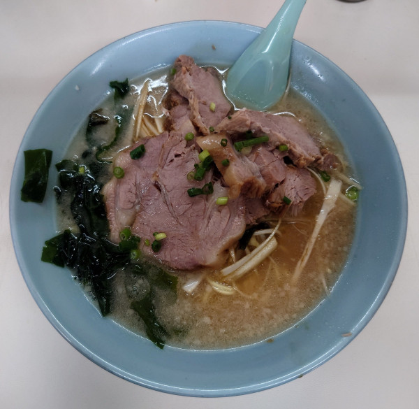 「ネギチャーシュー(1100円)」@ラーメンショップ 国立店の写真