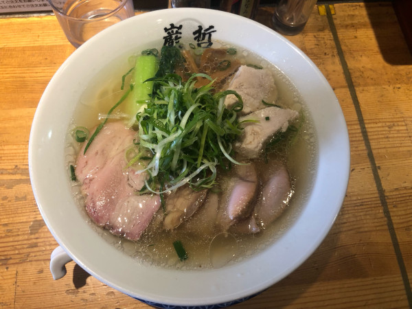 「鮪塩」@ラーメン 巌哲の写真