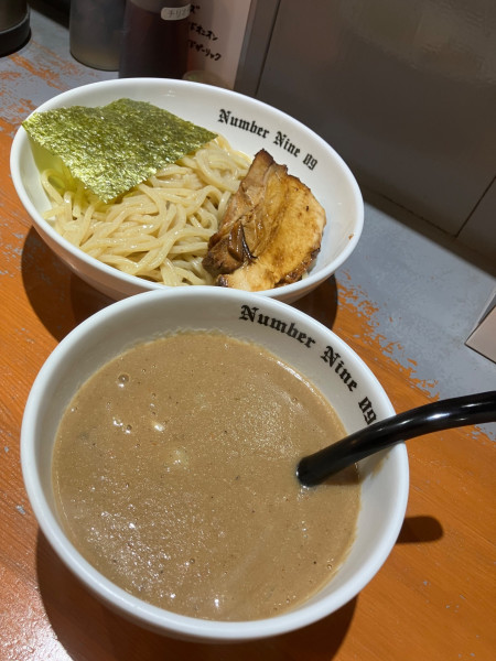 「濃厚つけめん 1200円」@麺Dining Number Nine 09の写真