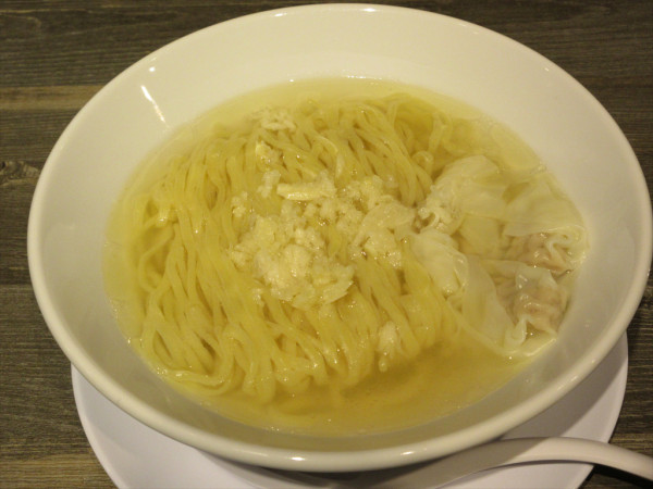 「しおかけ（600円）」@中華そば 十目一八食堂の写真