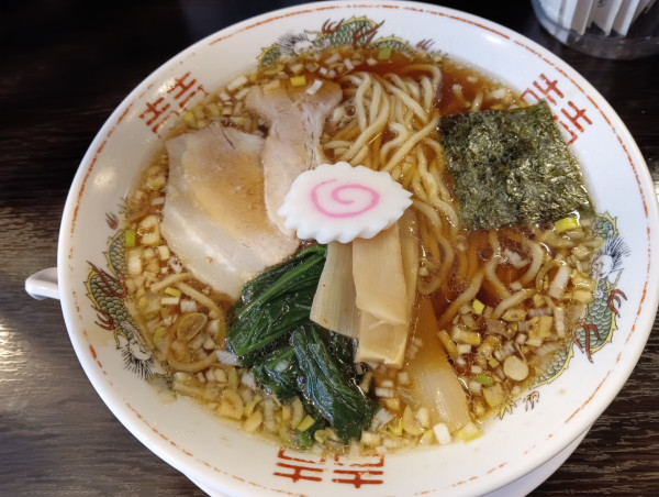 「中華そば(¥750)」@浅草  参食堂の写真