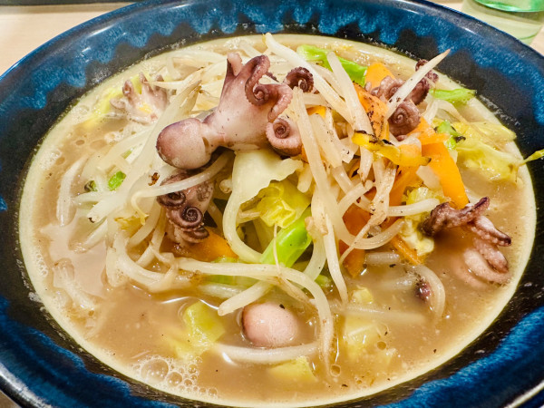 「【限定】イイダコタンメン【1300円】」@手打麺祭 かめ囲の写真