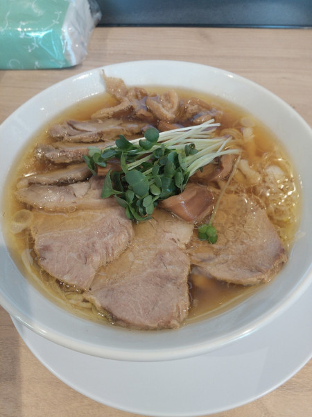 「チャーシュー中華そば」@手打 親鶏中華そば綾川 大成店の写真