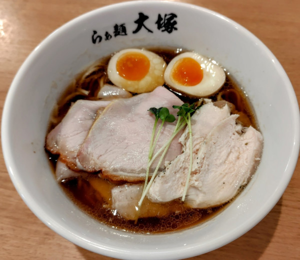「特製醤油らぁ麺 1250円」@らぁ麺大塚の写真