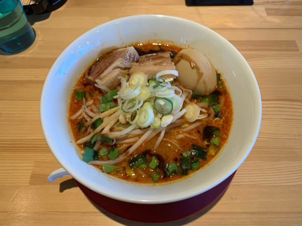 「カラシビラーメン＋味玉1,100円」@麺Labo タイガー&ドラゴンの写真