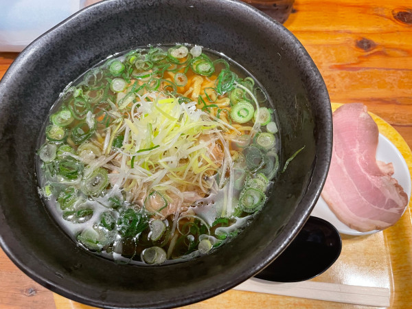 「北の濃く葱醤油¥1,200」@利尻らーめん 味楽 新横浜ラーメン博物館店の写真