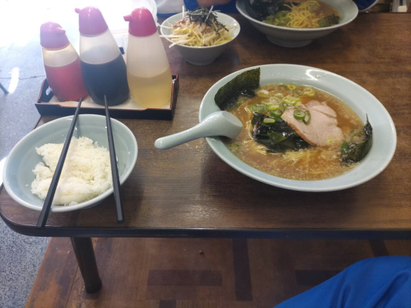 「ラーメンセット」@ラーメンショップ 荏田店の写真