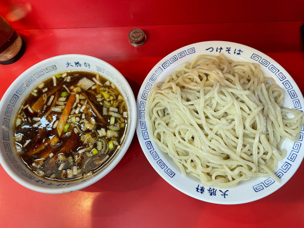 「つけそばチャーシュー¥750」@大勝軒 祖師ヶ谷大蔵店の写真