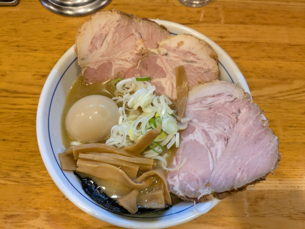 「特製らーめん1250円」@麺屋はし本の写真