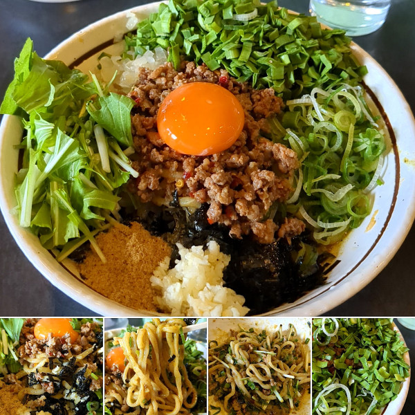 「カレー台湾まぜそば＋ニラ＝1150円」@麺屋 はるか 秋葉原店の写真