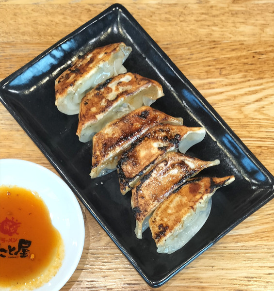 「焼き餃子 370円」@ラーメンまこと屋 大府共和店の写真