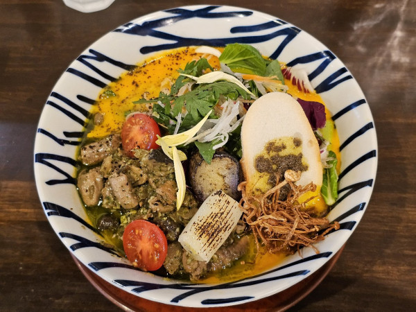 「【限定】深浦雪ニンジンのすーぷsoba　1750円」@sobabar Ciliegioの写真