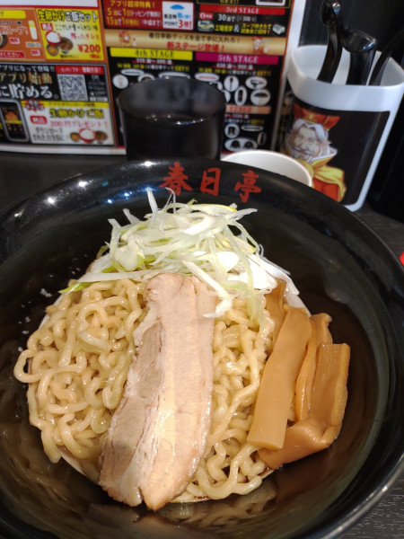 「醤油まぜそば」@油そば 春日亭 柏店の写真