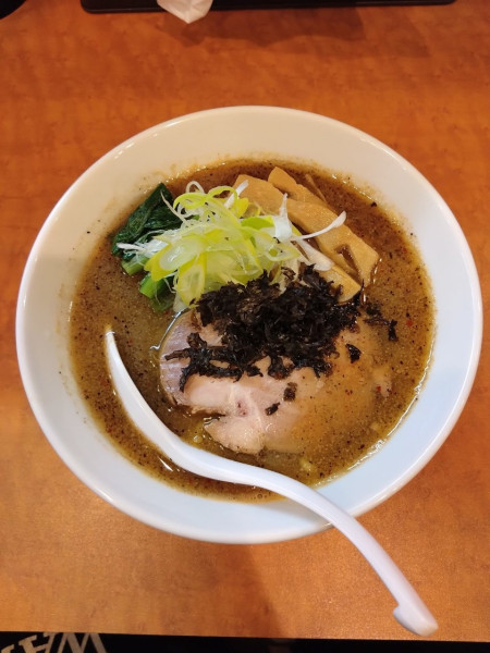 「魚香る味噌らーめん」@麺処ゆきちの写真