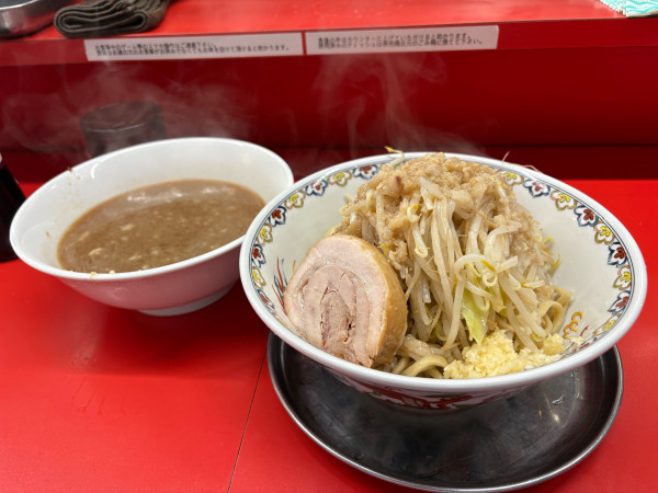 「小ラーメン + つけ麺変更」@ハナイロモ麺 吉祥寺本店の写真