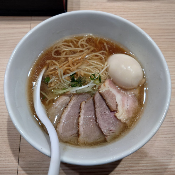 「特製鴨出汁中華そば(1230円)」@中華そば あき乃の写真