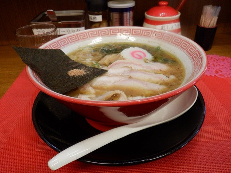 「窯焼き豚ハーフラーメン」@ラーメン 喜楽の写真