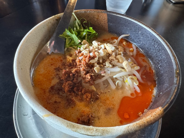 「しびれ味噌担担麺」@麺坊 炗の写真