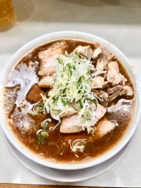 「チャーシュー麺、切り落とし焼」@中華そば きくたにの写真