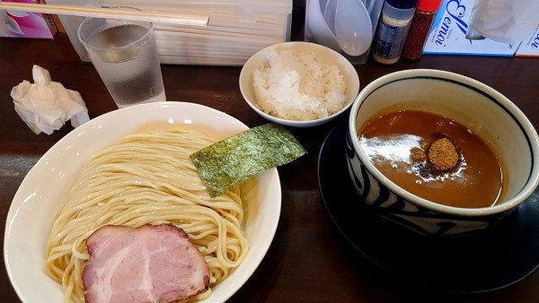 「鳥豚魚介つけめん」@ラーメン ますだやの写真