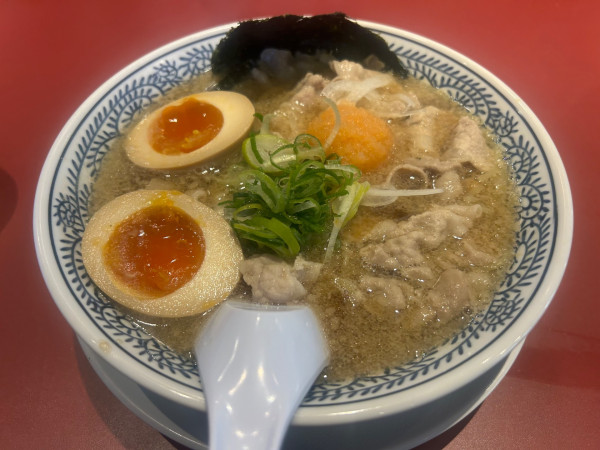 「味玉肉そば 946円」@丸源ラーメン 宇都宮簗瀬店の写真
