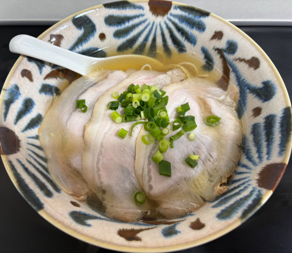 「アゴ出汁ラーメン　塩」@自家製麺SHINの写真