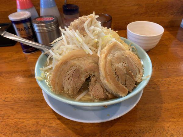 「ラーメン（つる）+追加豚一枚」@汁麺屋 どっぷりしやがれの写真