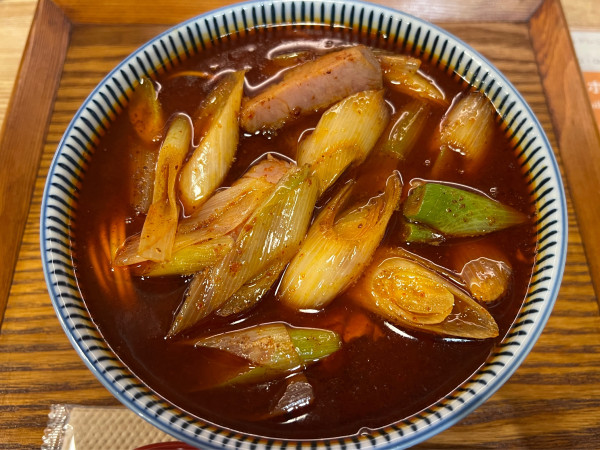 「辛いネギの中華そば 2辛」@キッチンきらくの写真