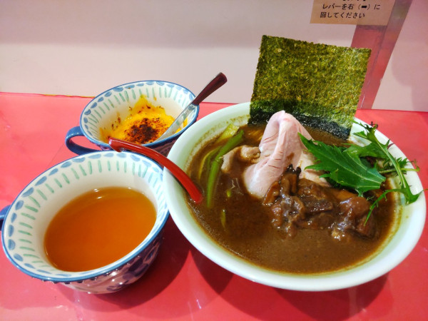 「戦慄のポルチーニらぁ麺」@ハイデンコッコFACTORY 戦慄のワコマチカの写真