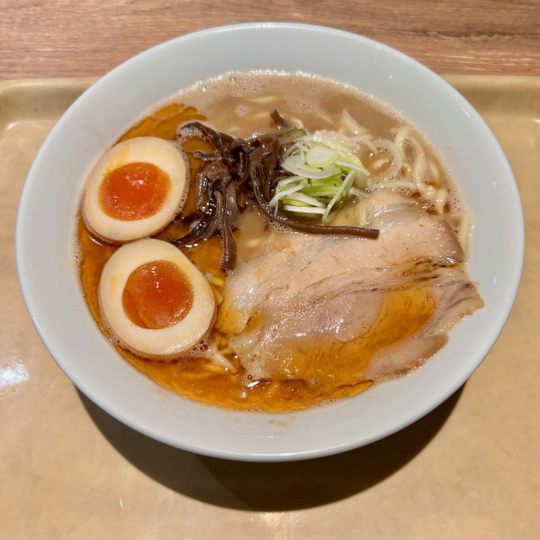 えびそば醤油味玉付（1100円）