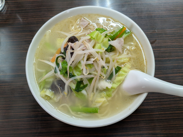 「タンメン：850円」@中華料理 宝耒の写真