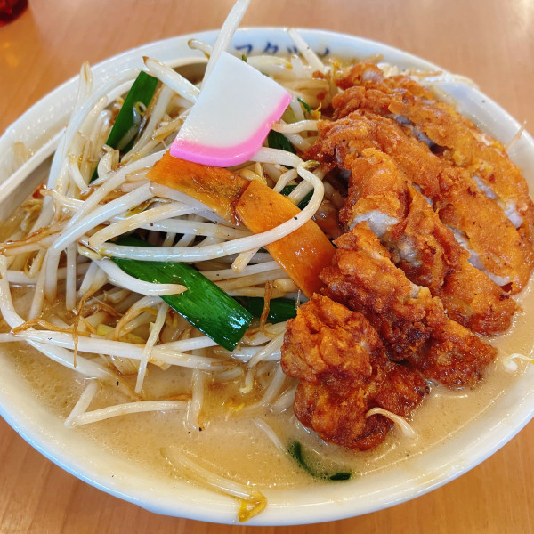 「排骨タンメン 1,140円」@極濃湯麺 フタツメ 安中店の写真