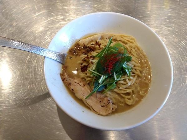 「グリーンカレーソバ　大盛」@BASSANOVAの写真