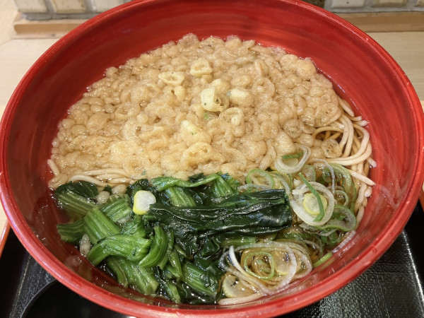 「たぬきそば（590円）」@箱根そば 本陣の写真