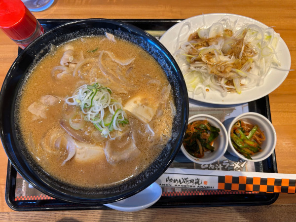 「とん汁ラーメン(920¥)」@らあめん花月嵐 ひたちなか高場店の写真