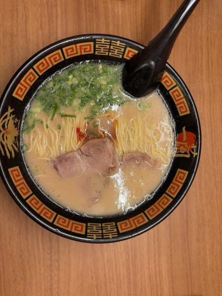 「天然とんこつラーメン（創業以来）」@一蘭 川崎店の写真