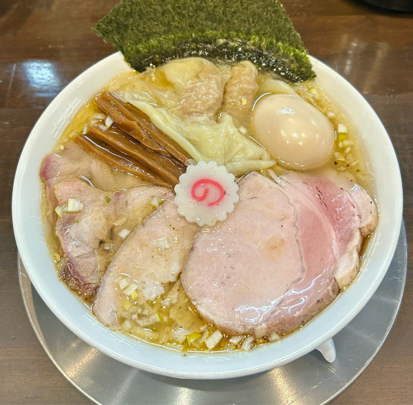 「特製東京塩ラーメン 1300円」@自家製麺 うるちの写真