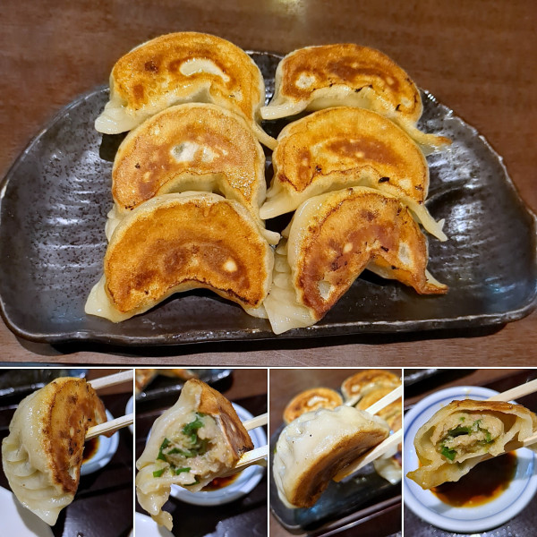 「餃子(6個)　560円」@珍満茶楼の写真