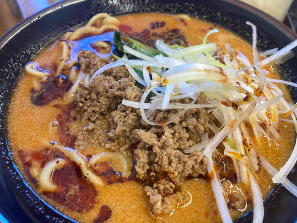 「担々麺」@横浜家系ラーメン 宮本商店 ひたちなか店の写真