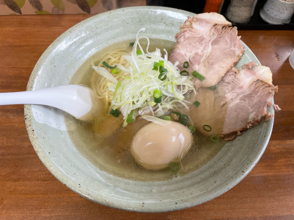 「鯵ラーメン・塩」@らぁめん 力丸の写真
