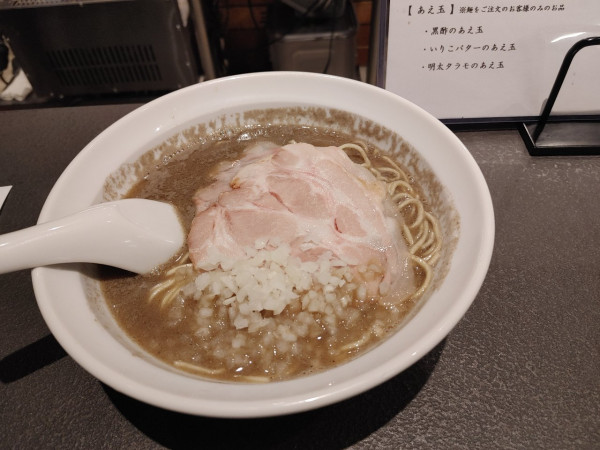 「煮干しそば　1200円」@丿貫 東京の写真