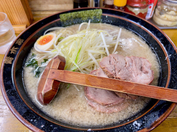 「ネギラーメン」@ラーメン青木亭 川口店の写真