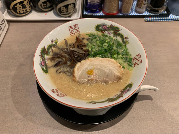 「だるまラーメン850円」@濃厚豚骨ラーメン だるま一家宇都宮分店 宇都宮分店の写真