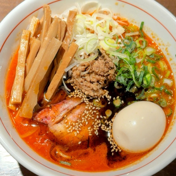 「【期間限定】辛味噌らあ麺 1,000円」@麺や 虎徹の写真