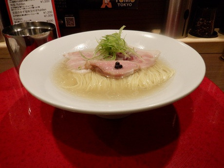 「鴨と貝の塩RaMen」@RaMen TOMO TOKYOの写真