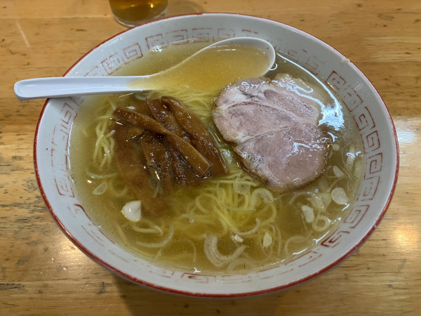 「中華そば（中）750円」@中華そば さとうの写真