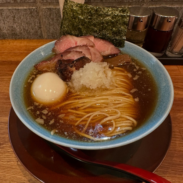 「焼き豚煮干しそば」@麺処 青野の写真